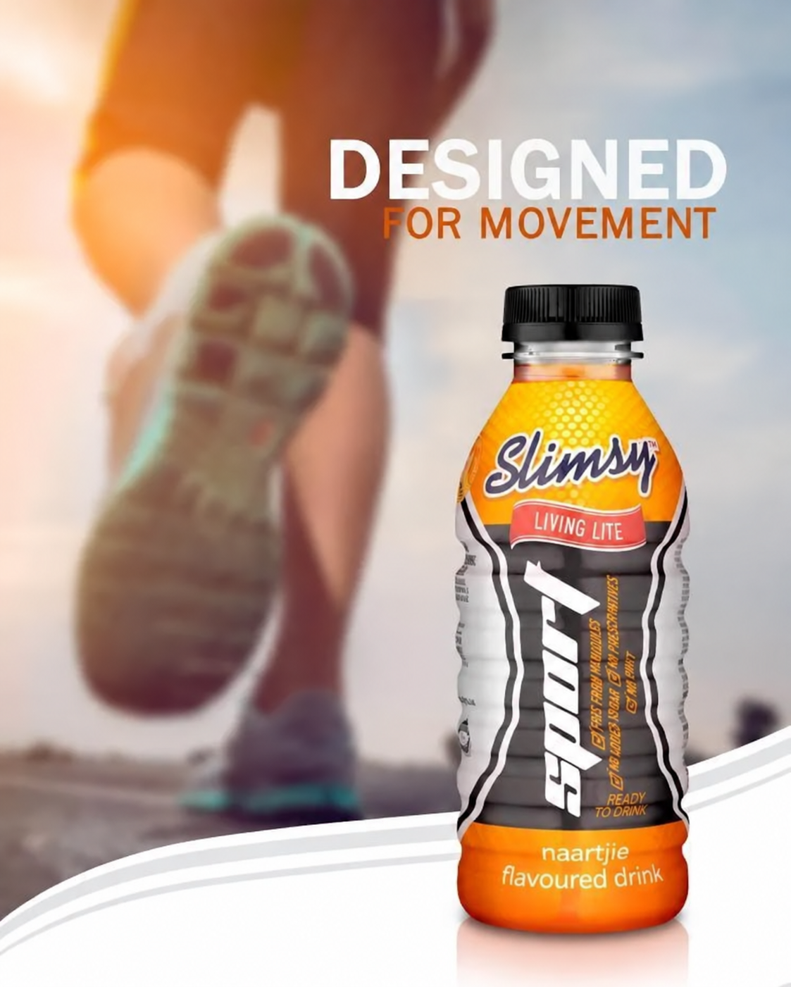 Slimsy Sport runner artwork supplied by Laura